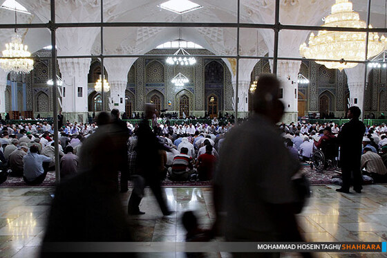 تلاوت قرآن کریم در رواق امام خمینی (ره)