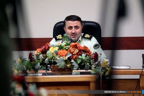 نشست خبری فرمانده انتظامی استان