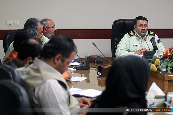 نشست خبری فرمانده انتظامی استان