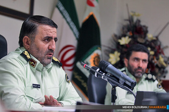 نشست خبری فرمانده انتظامی استان