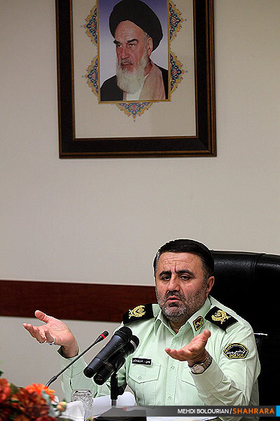 نشست خبری فرمانده انتظامی استان