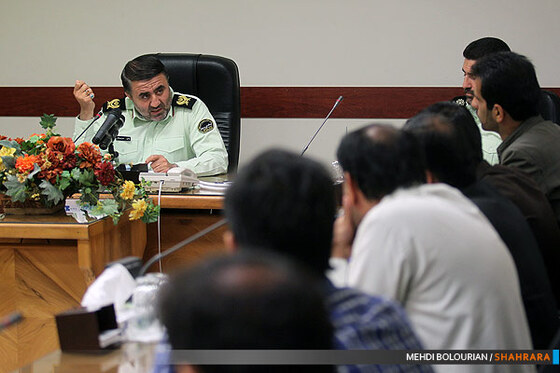 نشست خبری فرمانده انتظامی استان