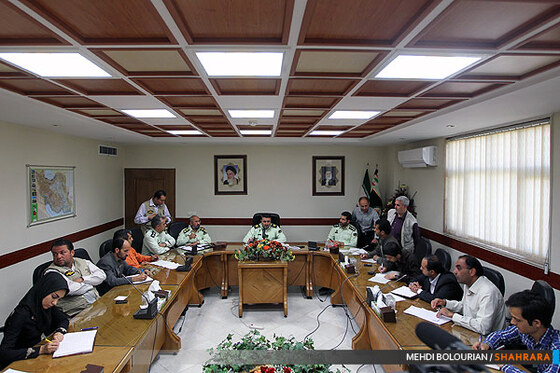 نشست خبری فرمانده انتظامی استان