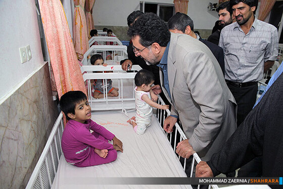 بازدید شهردار مشهد از آسایشگاه معلولین فیاض بخش