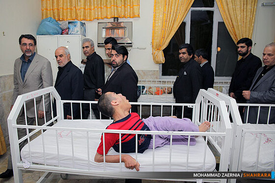 بازدید شهردار مشهد از آسایشگاه معلولین فیاض بخش