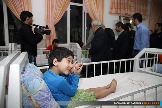 بازدید شهردار مشهد از آسایشگاه معلولین فیاض بخش