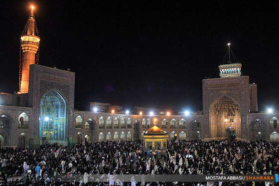 احیا شب بیست و یکم ماه رمضان در حرم امام رضا(ع)