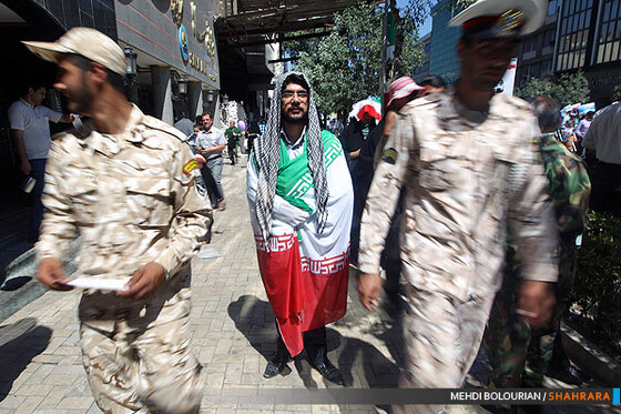 راهپیمایی روز جهانی قدس در مشهد