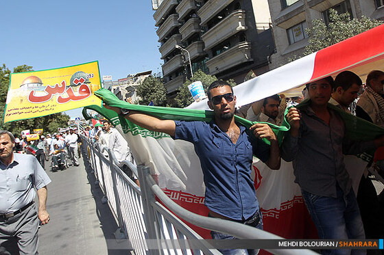 راهپیمایی روز جهانی قدس در مشهد