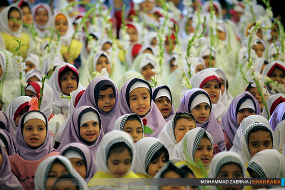 جشن شکوفه ها در حرم رضوی