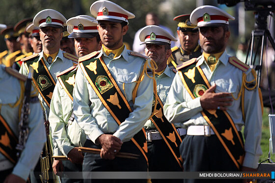 مراسم رژه نیروهای مسلح در هفته دفاع مقدس