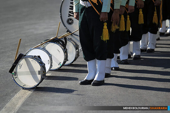 مراسم رژه نیروهای مسلح در هفته دفاع مقدس