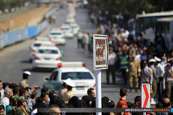 مراسم رژه نیروهای مسلح در هفته دفاع مقدس