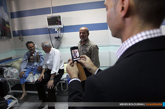 بازدید رئیس سازمان بهداشت جهانی از بیمارستان امام رضا(ع)