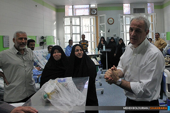 بازدید رئیس سازمان بهداشت جهانی از بیمارستان امام رضا(ع)