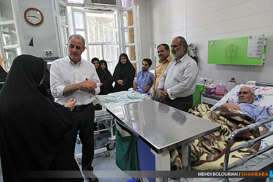 بازدید رئیس سازمان بهداشت جهانی از بیمارستان امام رضا(ع)