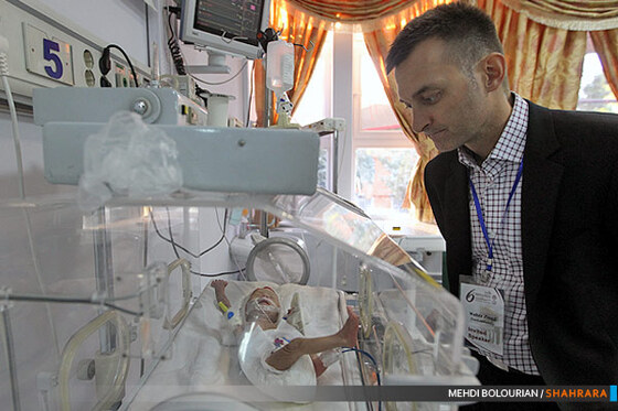 بازدید رئیس سازمان بهداشت جهانی از بیمارستان امام رضا(ع)