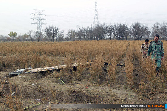 سقوط یک بالگرد در حاشیه شهر