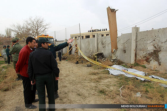 سقوط یک بالگرد در حاشیه شهر