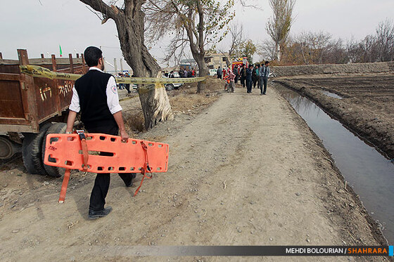سقوط یک بالگرد در حاشیه شهر
