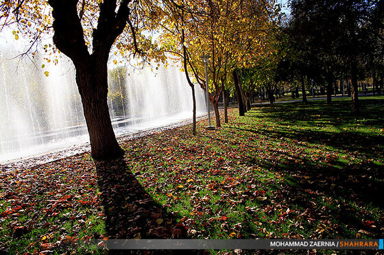 پاییز در پارک ملت