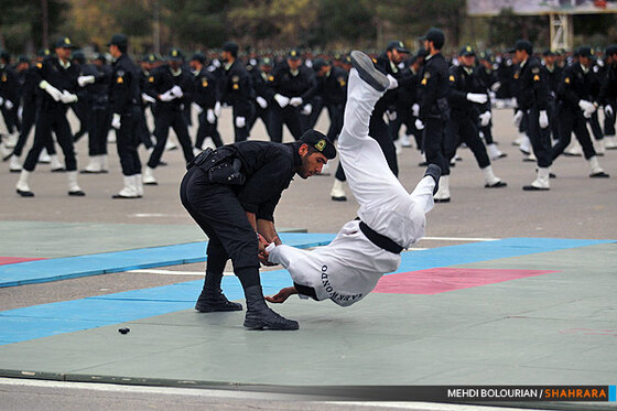 مراسم دانش آموختگی فراگیران آموزشگاه های  ناجا