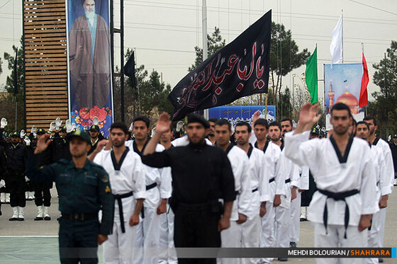 مراسم دانش آموختگی فراگیران آموزشگاه های  ناجا