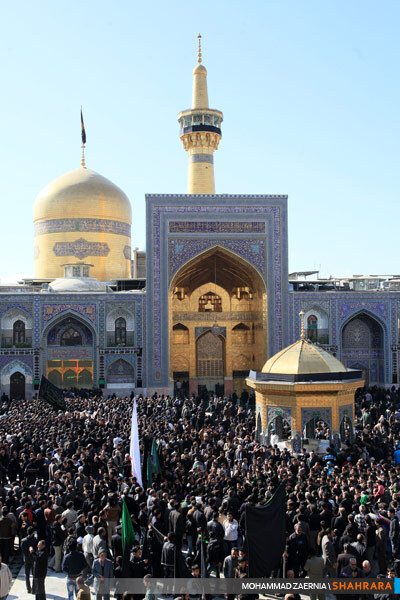 عزاداری عاشورای اباعبدالله در مشهد 