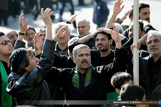 عزاداری عاشورای اباعبدالله در مشهد 