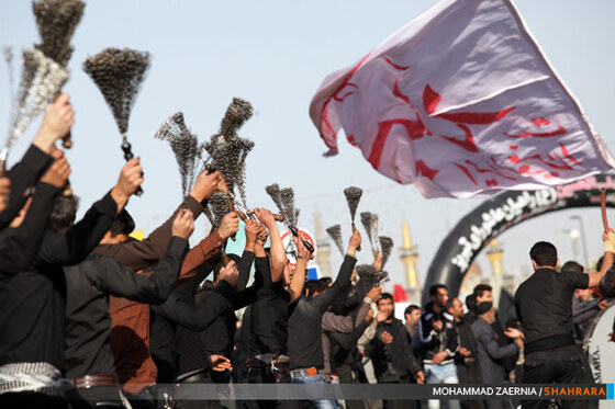 عزاداری عاشورای اباعبدالله در مشهد 