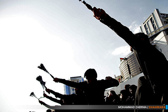 عزاداری عاشورای اباعبدالله در مشهد 