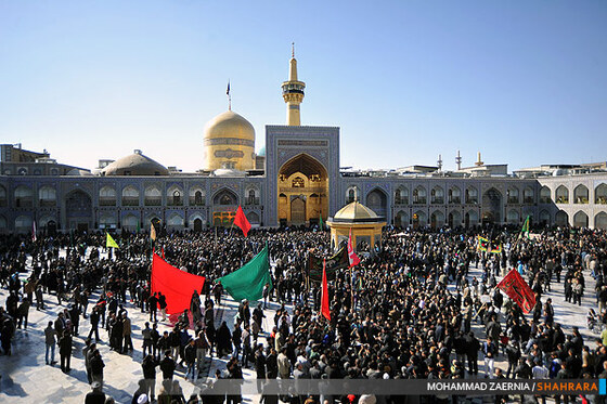 عزاداری عاشورای اباعبدالله در مشهد 