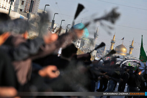 عزاداری عاشورای اباعبدالله در مشهد 