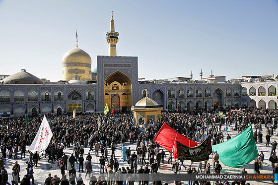 عزاداری عاشورای اباعبدالله در مشهد 