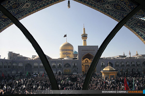 عزاداری عاشورای اباعبدالله در مشهد 