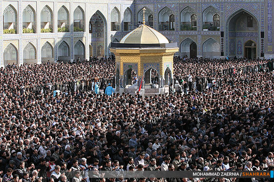 عزاداری عاشورای اباعبدالله در مشهد 