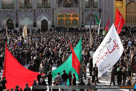 عزاداری عاشورای اباعبدالله در مشهد 