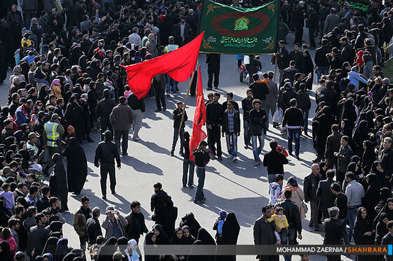 عزاداری عاشورای اباعبدالله در مشهد 