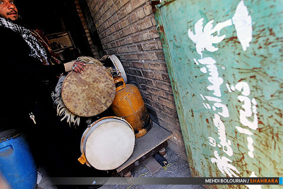 عزاداری اباعبدالله در شهرک شهید بهشتی 