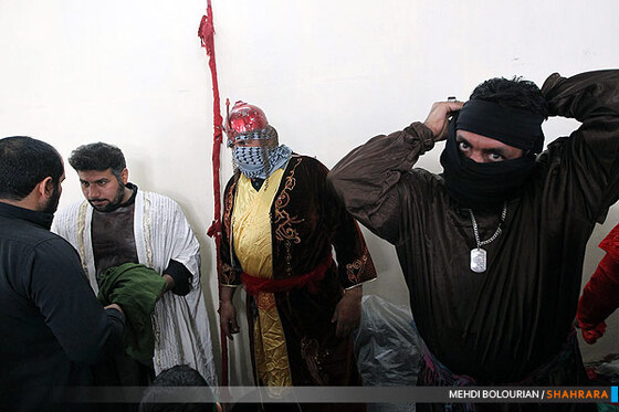 عزاداری اباعبدالله در شهرک شهید بهشتی 