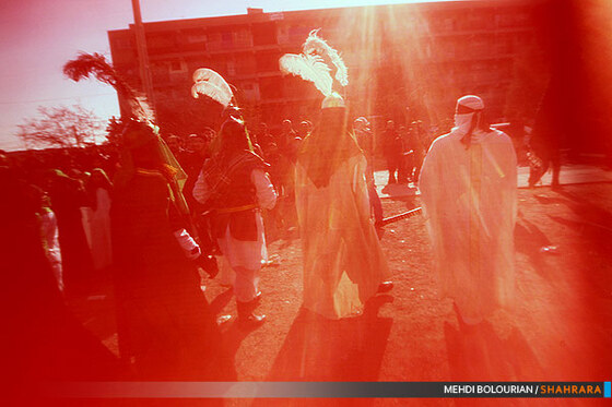 عزاداری اباعبدالله در شهرک شهید بهشتی 