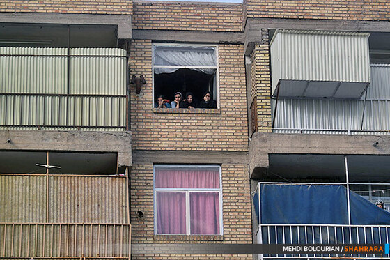 عزاداری اباعبدالله در شهرک شهید بهشتی 