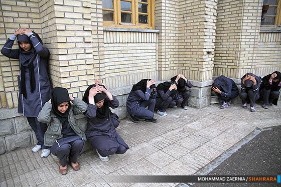 مانور سراسری زلزله وایمنی در مدارس
