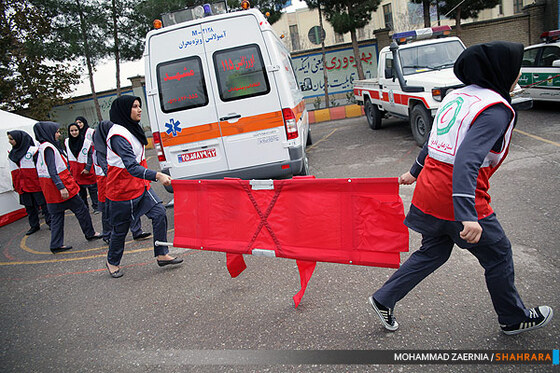 مانور سراسری زلزله وایمنی در مدارس