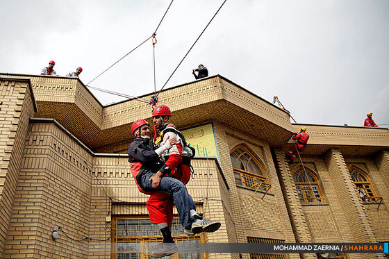 مانور سراسری زلزله وایمنی در مدارس
