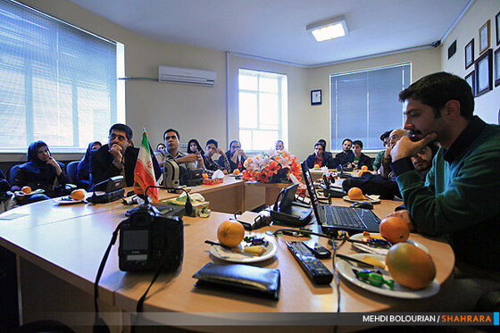 نشست نقد و بررسی عکس های امین خسروشاهی