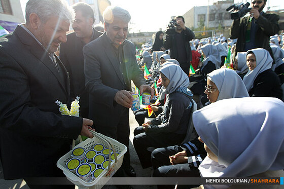 آغاز توزیع شیر رایگان در مدارس شهر مشهد