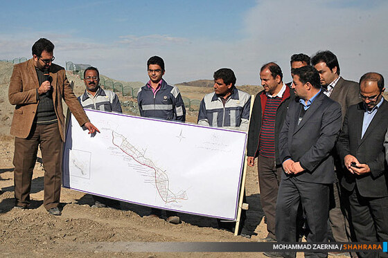 کلنگ زنی پروژه های شهری