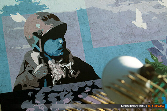 مشهد 91 - جشنواره دیوارنگاری