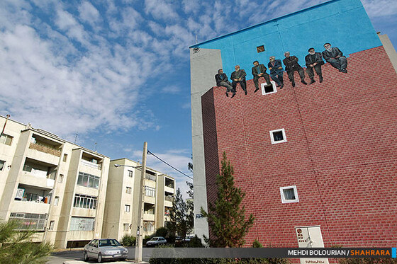 مشهد 91 - جشنواره دیوارنگاری